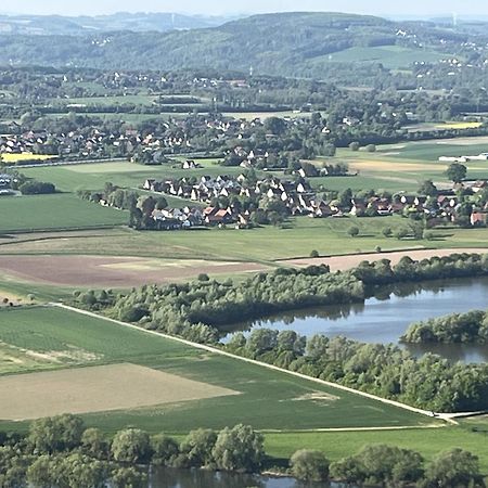 Am Weserradweg Porta Westfalica Eksteriør billede